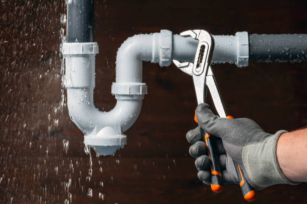 Professional Drain Cleaning technician working in Cincinnatus, NY